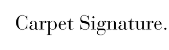 Carpet Signature